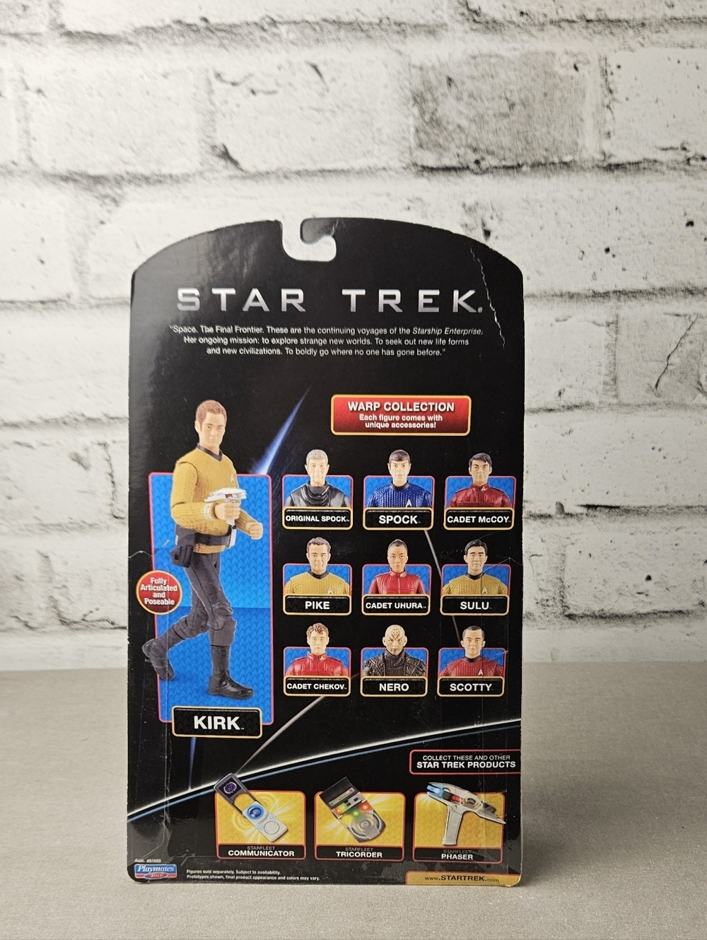 Star Trek 2009 Spock Figure Warp Collection NIB Playmates Toys - Picture 3 of 10